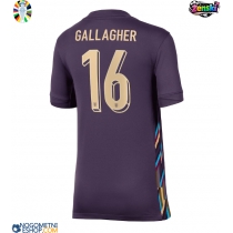 Ženski Nogometni dresi Anglija Conor Gallagher #16 Gostujoči EP 2024 Kratek Rokav